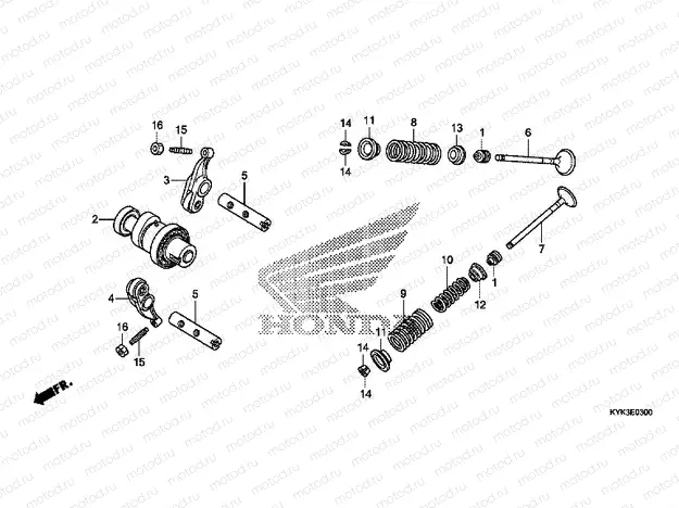 E-3 CAMSHAFT / VALVE