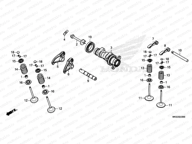 E-3 CAMSHAFT/VALVE