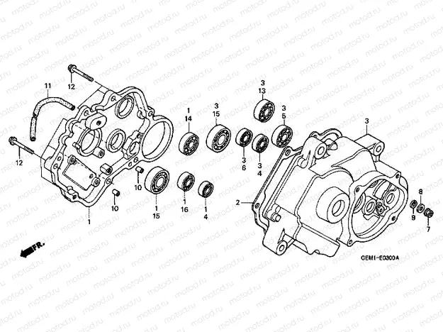 E-3 CRANKSHAFT