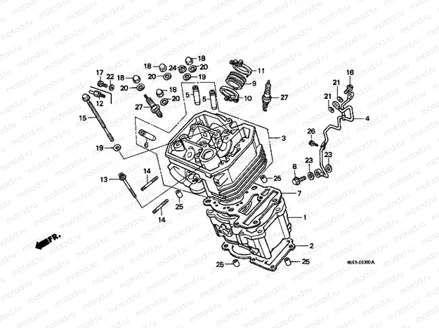E-3 CYLINDER / CYLINDER HEAD (FRONT)