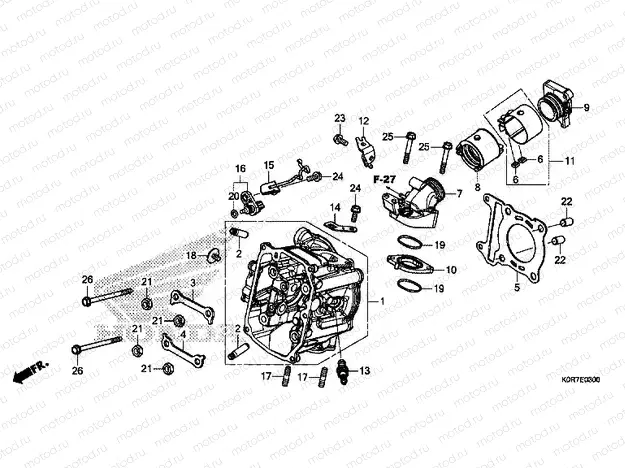 E-3 CYLINDER HEAD