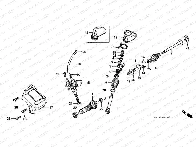 E-3 H.E.R.P./OIL PUMP