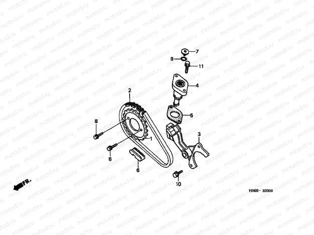 E-3 TIMING CHAIN