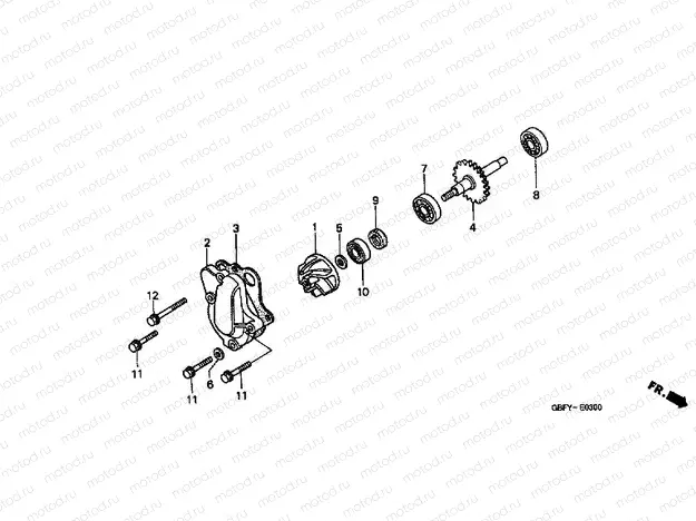 E-3 WATER PUMP