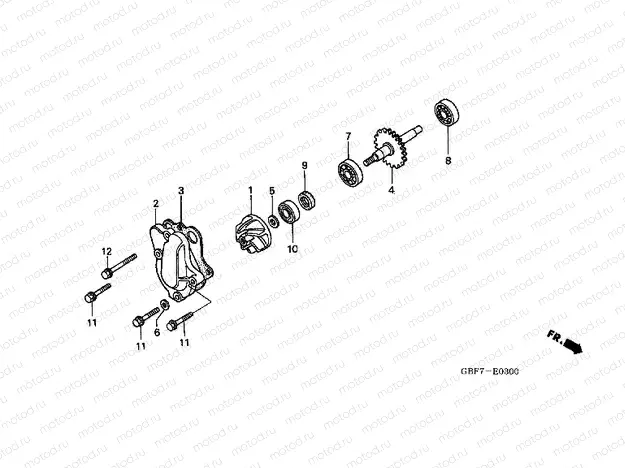 E-3 WATER PUMP