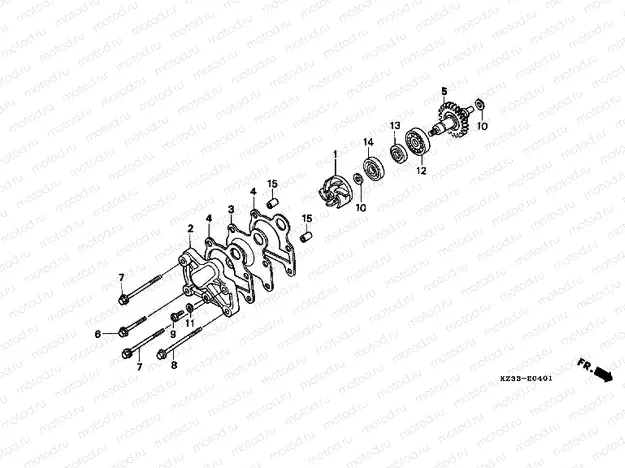 E-4-1 WATER PUMP