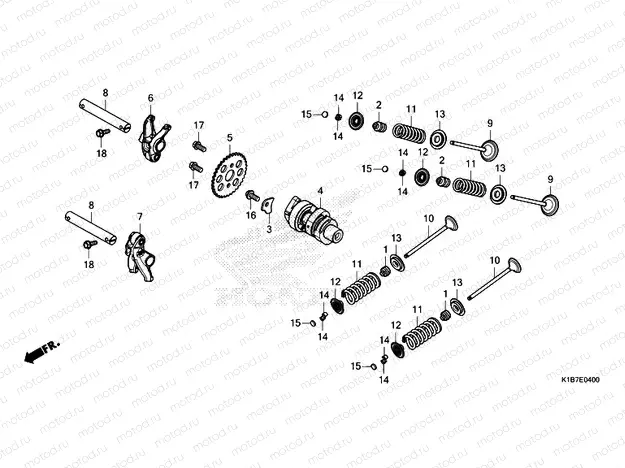 E-4 CAMSHAFT & VALVE