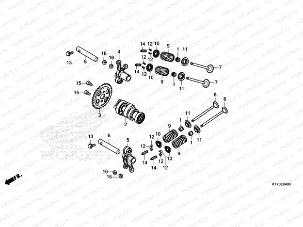 E-4 CAMSHAFT & VALVE