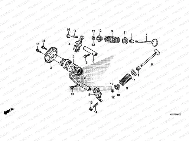 E-4 CAMSHAFT / VALVE