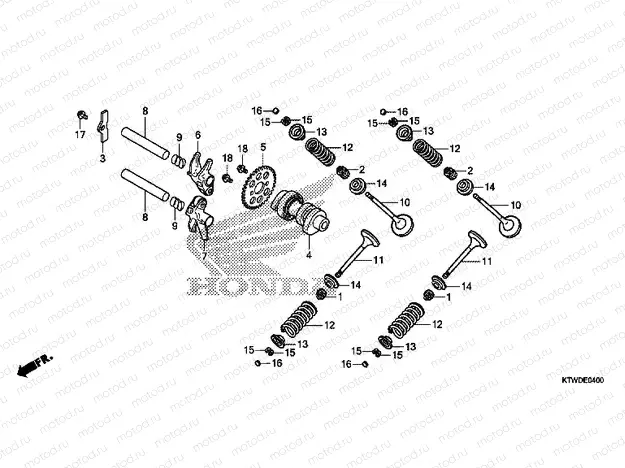 E-4 CAMSHAFT / VALVE