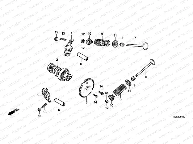 E-4 CAMSHAFT / VALVE