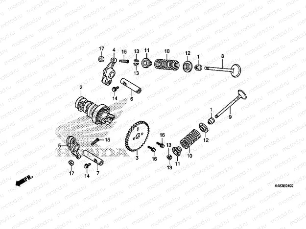 E-4 CAMSHAFT / VALVE