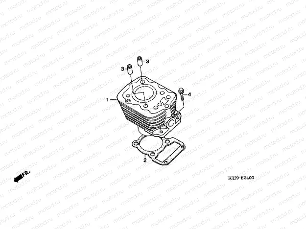 E-4 CYLINDER (CGR125SH5.8)