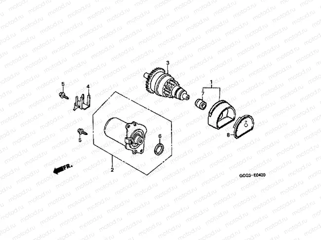 E-4 STARTER ENGINE
