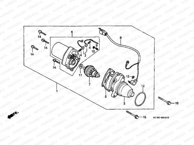 E-4 STARTER ENGINE