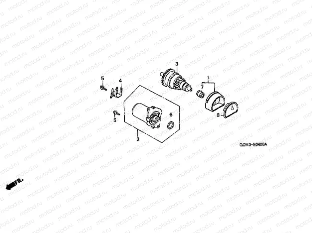 E-4 STARTER ENGINE