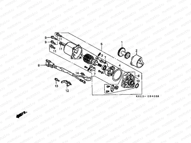 E-4 STARTER ENGINE