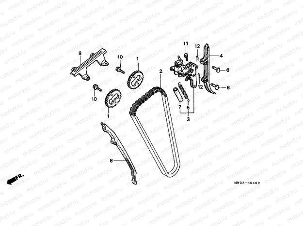 E-4 TIMING CHAIN
