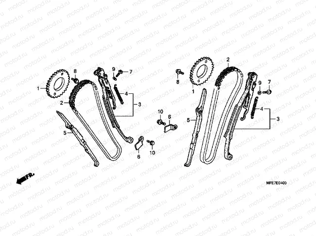 E-4 TIMING CHAIN