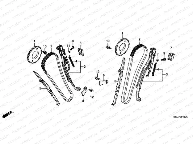 E-4 TIMING CHAIN