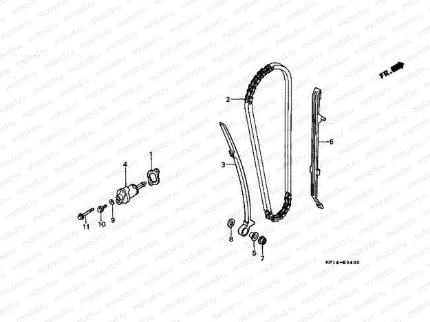 E-4 TIMING CHAIN