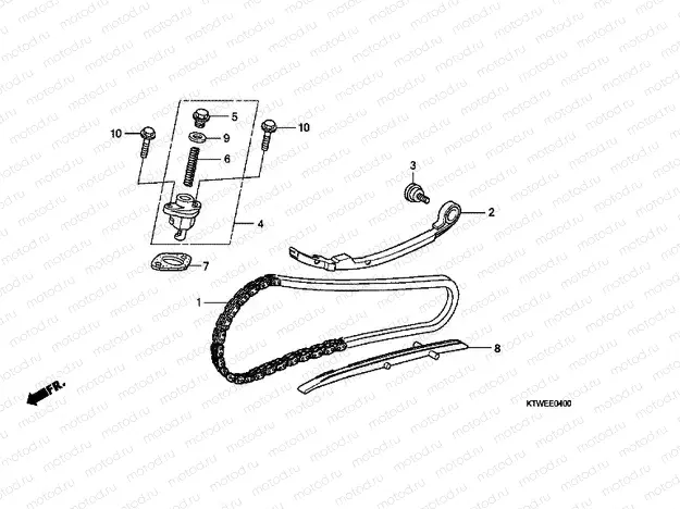 E-4 TIMING CHAIN