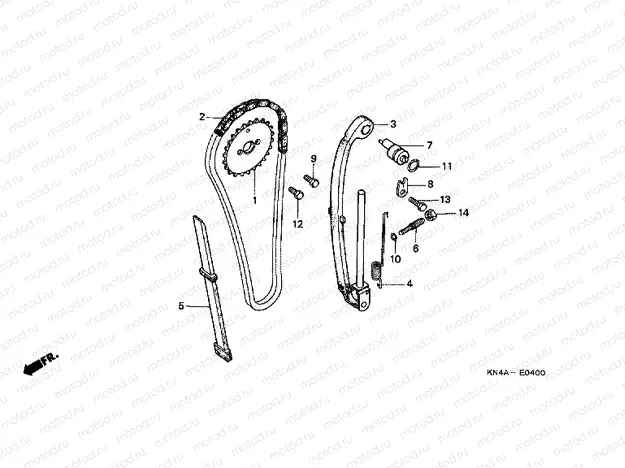E-4 TIMING CHAIN