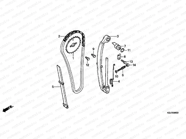 E-4 TIMING CHAIN