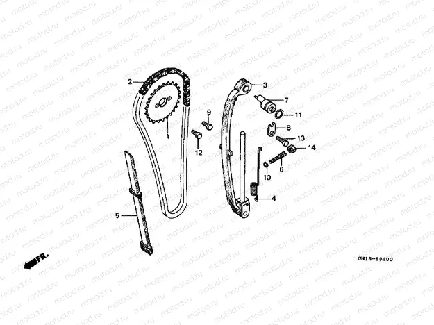 E-4 TIMING CHAIN