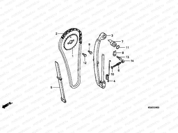 E-4 TIMING CHAIN