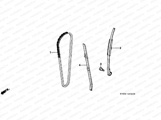 E-4 TIMING CHAIN ​​/ TENSIONER