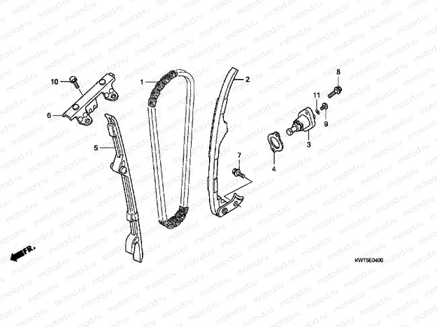 E-4 TIMING CHAIN ​​/ TENSIONER