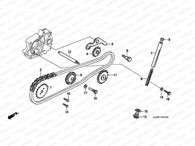 E-4 TIMING CHAIN ​​/ TENSIONER