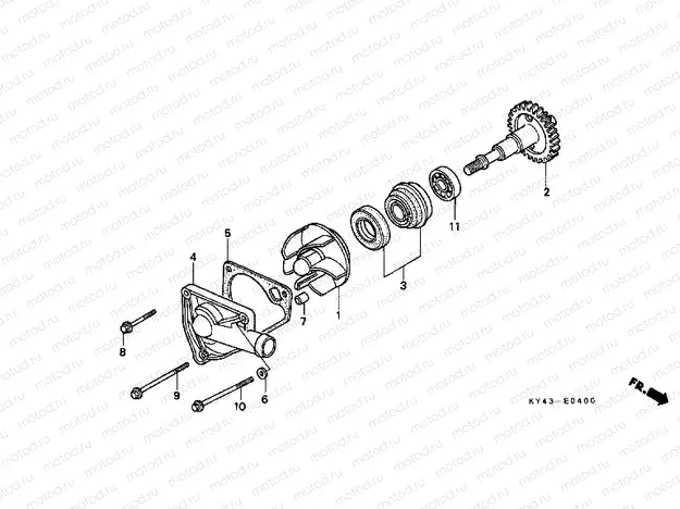 E-4 WATER PUMP