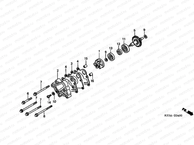 E-4 WATER PUMP