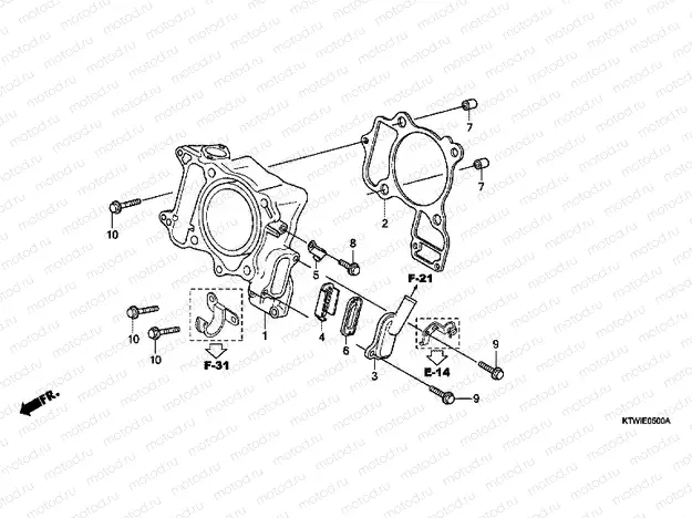 E-5 CYLINDER / DISC SPRING VALVE
