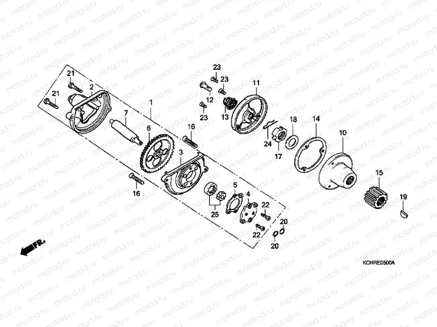 E-5 OIL PUMP / OIL FILTER