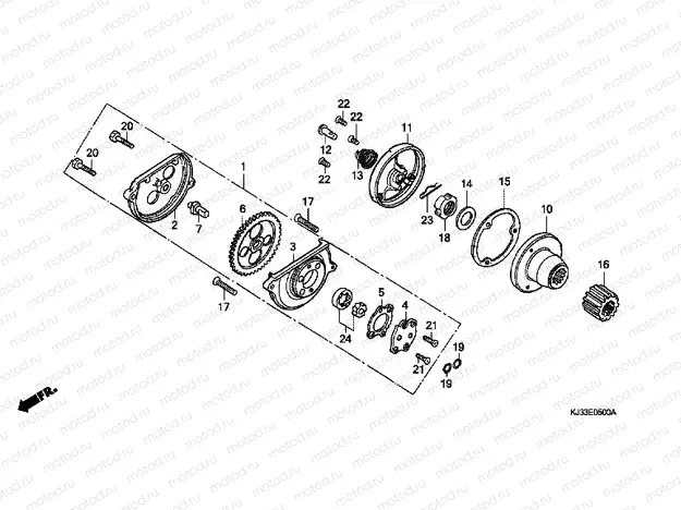 E-5 OIL PUMP / OIL FILTER