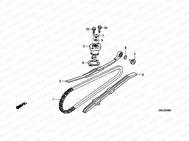 E-5 TIMING CHAIN ​​/ TENSIONER