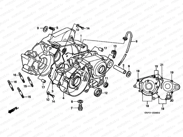 E-6 CRANKSHAFT