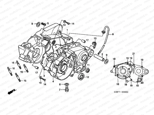 E-6 CRANKSHAFT