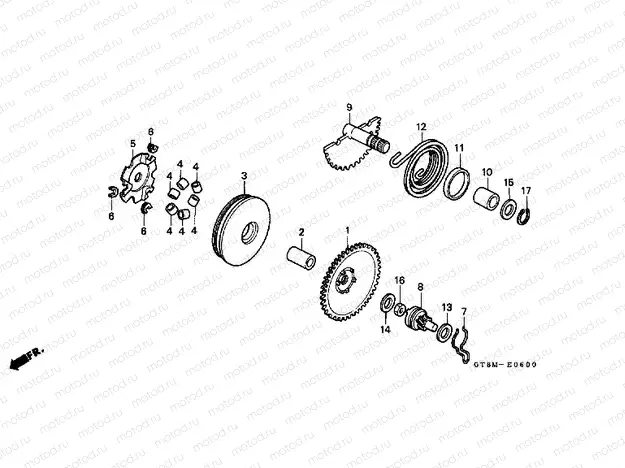 E-6 DRIVE FRONT / DRIVE SHAFT