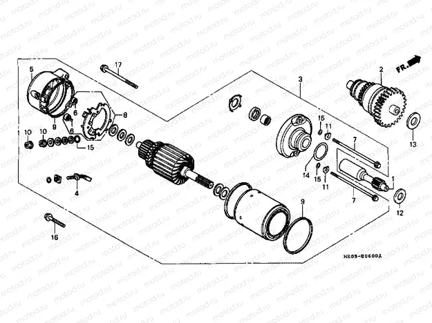 E-6 STARTER ENGINE