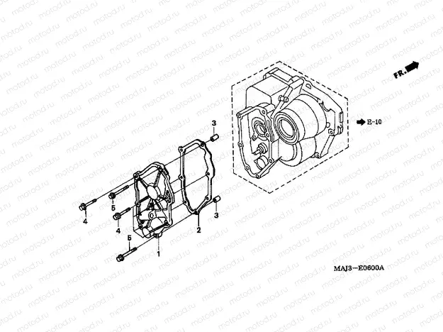E-6 TRANSMISSION COVER