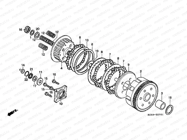 E-7-1 CLUTCH (SI)
