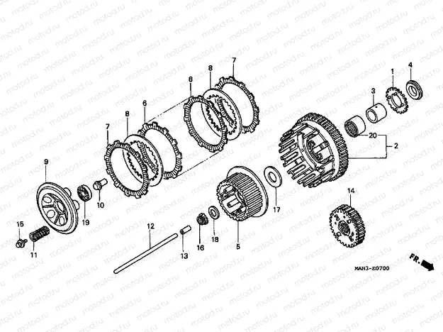 E-7 CLUTCH