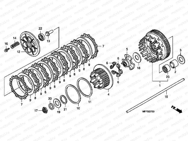 E-7 CLUTCH