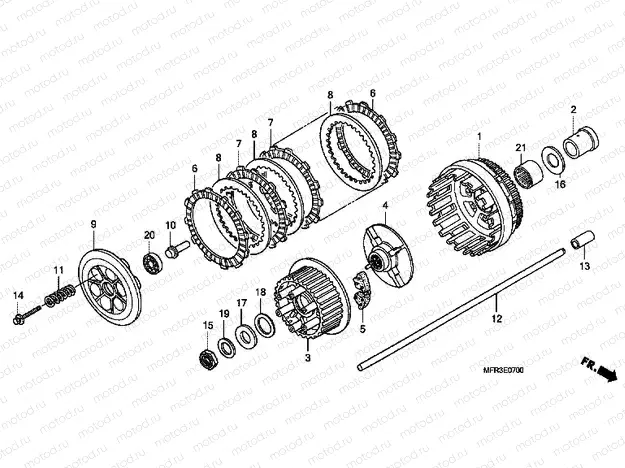 E-7 CLUTCH