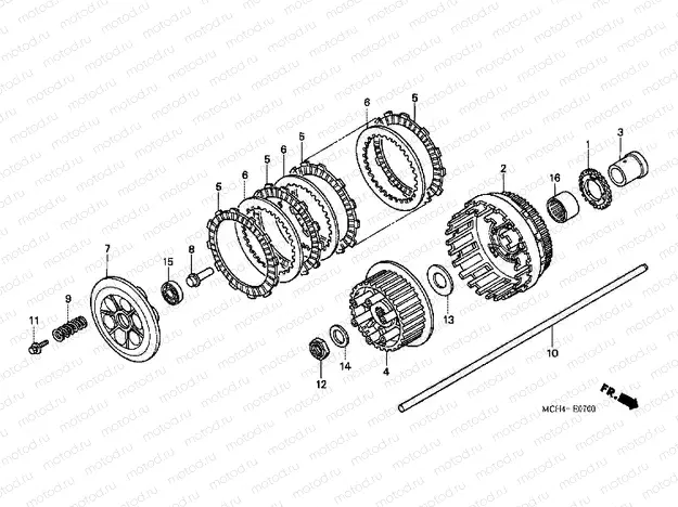 E-7 CLUTCH