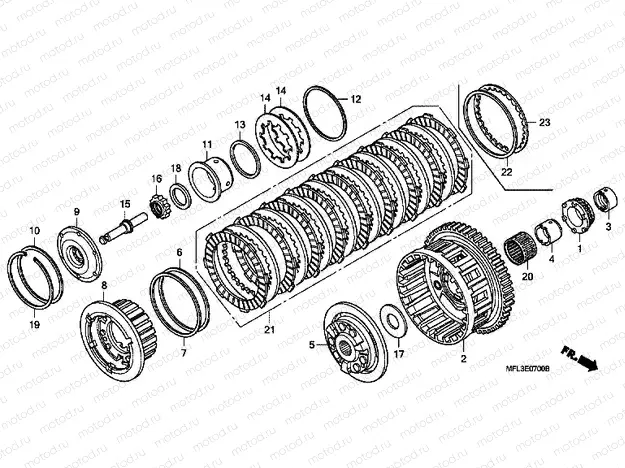 E-7 CLUTCH